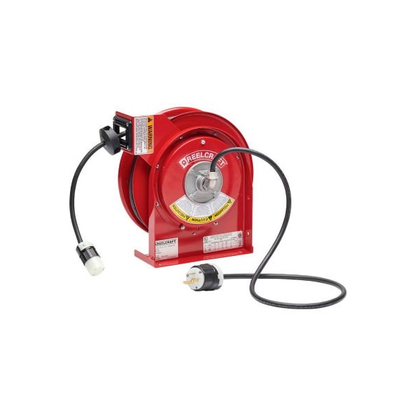 Reelcraft Cord Reel, 45 ft Length, 1 Outlets L 4545 123 3AC - main